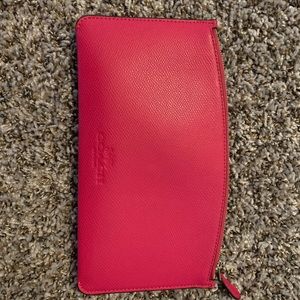 Pink Coach Clutch